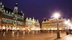 Het weer in Brussels Hoofdstedelijk Gewest, België in oktober 2016