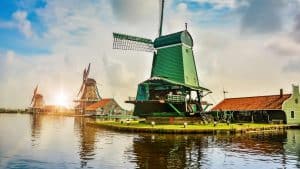 Het weer in Zaanse Schans, Nederland in oktober 2024