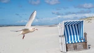 Het weer in Oost-Friese Waddeneilanden, Duitsland in maart 2024