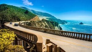 Het weer in Big Sur, Californië in juli 2018