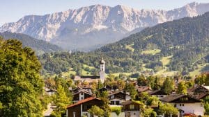 Het weer in Garmisch-Partenkirchen, Duitsland in maart 2017