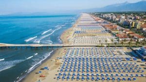 Het weer in Viareggio, Italië in juni 2024