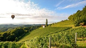 Het klimaat van Burgenland, Oostenrijk