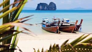 Weer in Koh Lanta in februari 2026: temperatuur, zon en neerslag