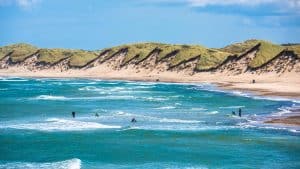 Het weer in Jutland, Denemarken in april 2024