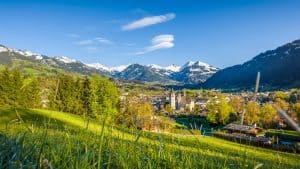 Het weer in Kitzbühel, Oostenrijk in augustus 2021