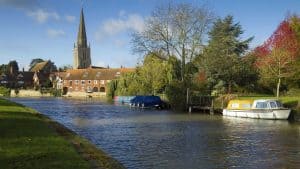 Het weer in Abingdon, Engeland in januari 2014