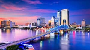 Het weer in Jacksonville, Florida in juli 2020