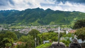 Het klimaat van Baja Verapaz, Guatemala