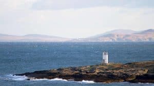 Het weer in Colonsay, Schotland in april 2021