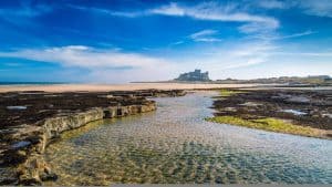 Het weer in Northumberland, Engeland in juli 2015