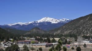 Weer in Ruidoso, New Mexico in augustus 2020: temperatuur, zon en neerslag