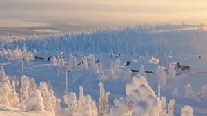 Het klimaat van Äkäslompolo, Finland