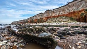 Het weer in Hunstanton, Engeland in augustus 2023