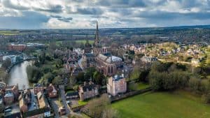 Het weer in Lichfield, Engeland in februari 2023