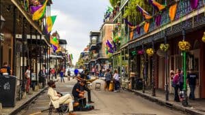 Weer in New Orleans in maart 2015: temperatuur, zon en neerslag