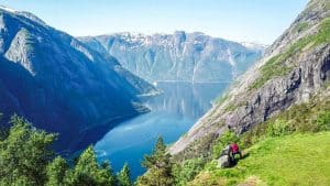 Het weer in oktober 2025 in Eidfjord, Noorwegen