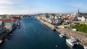 Het weer in Haugesund, Noorwegen in juni 2017