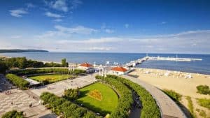 Het weer in Sopot, Polen in augustus 2016