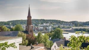 Het weer in maart 2025 in Tønsberg, Noorwegen