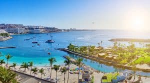 strand anfi del mar op Gran Canaria