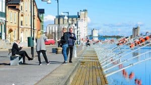 Het weer in Åhus, Zweden in mei 2018