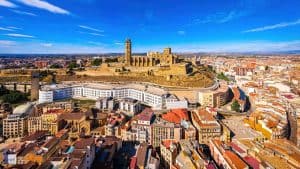 Het weer in Lleida, Spanje in februari 2015