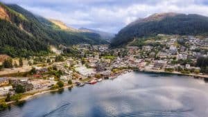 Het weer in Queenstown, Nieuw-Zeeland in maart 2025