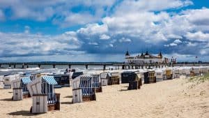 Het weer in Usedom, Duitsland in juli 2018