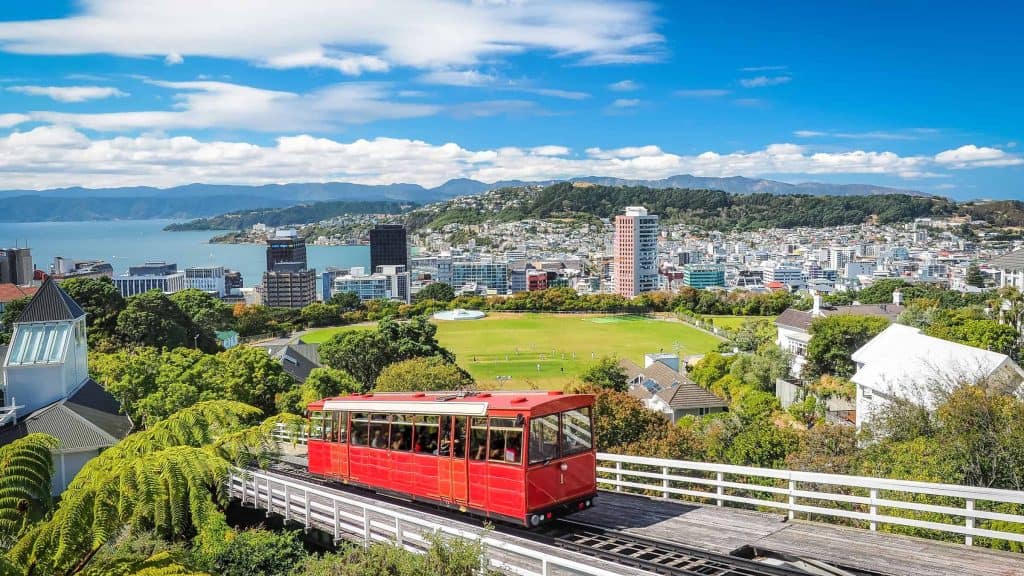 Weer in Wellington in augustus 2025: temperatuur, zon en neerslag