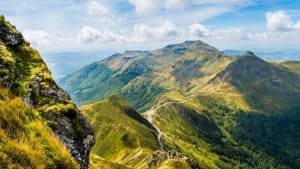 Het klimaat van Auvergne, Frankrijk