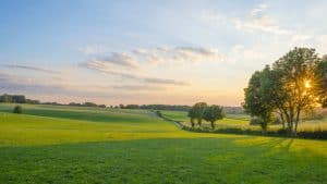 Het weer in Limburg, Nederland in maart 2017