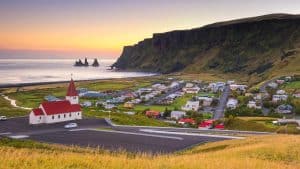 Het weer in juli 2025 in Vík, IJsland