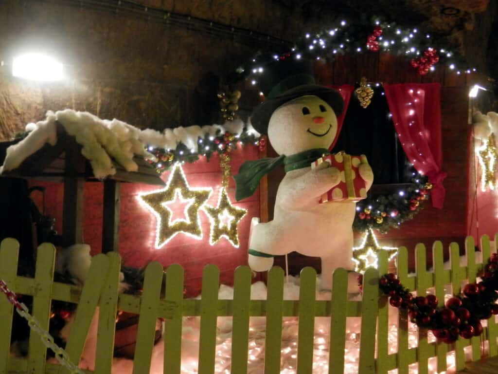kerstmarkt in Valkenburg, Limburg