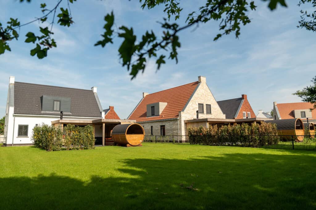 Huisje van Maasresidence Thorn in Limburg
